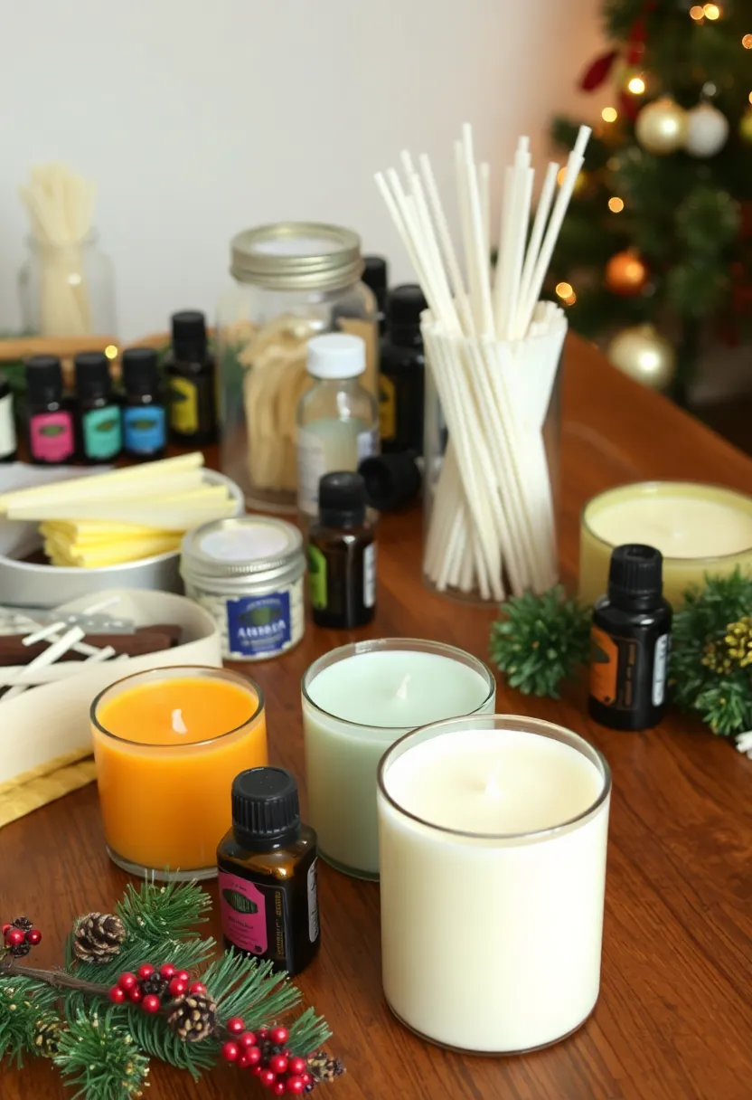 10 Cozy Self Care Winter Rituals That Will Transform Your Chill Time! - 7. Craft Your Own Winter Candles