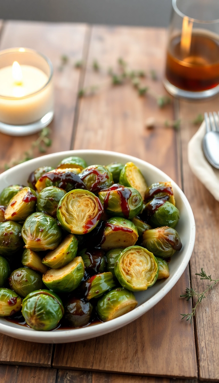 20 Cozy Winter Dinner Recipes That Will Warm Your Heart (You Won't Believe #5!) - 9. Maple Glazed Brussels Sprouts