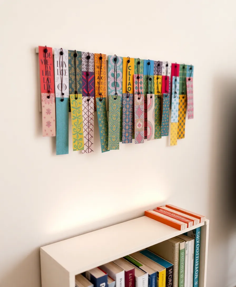 7 Stylish Book Storage Solutions for Small Apartments (You Won't Believe #3!) - 6. Magnetic Bookmarks: Functional Art