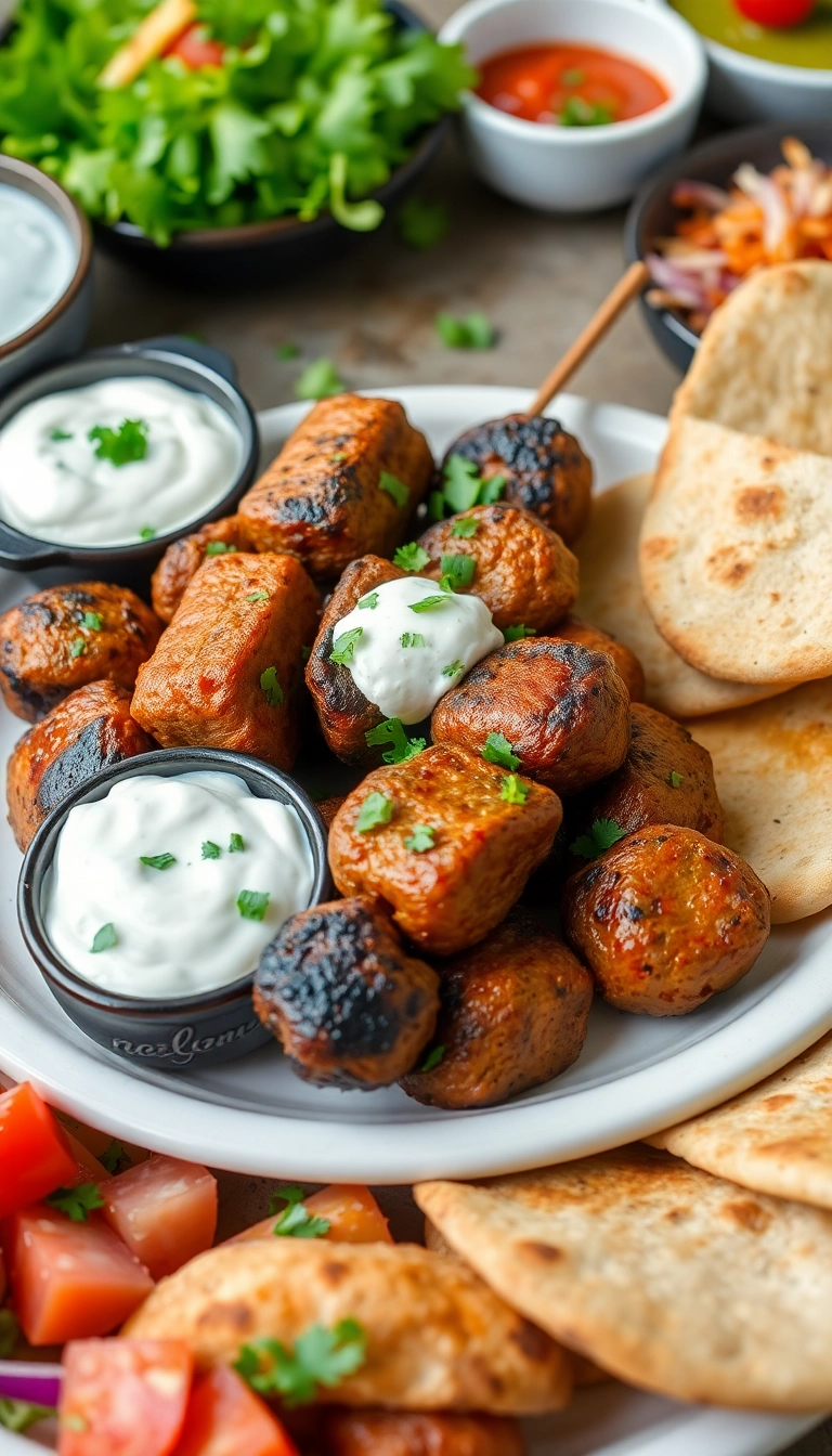 19 Quick and Easy Dinner Recipes with Ground Beef That Will Save Your Evenings! - 16. Beef Kofta Kebabs