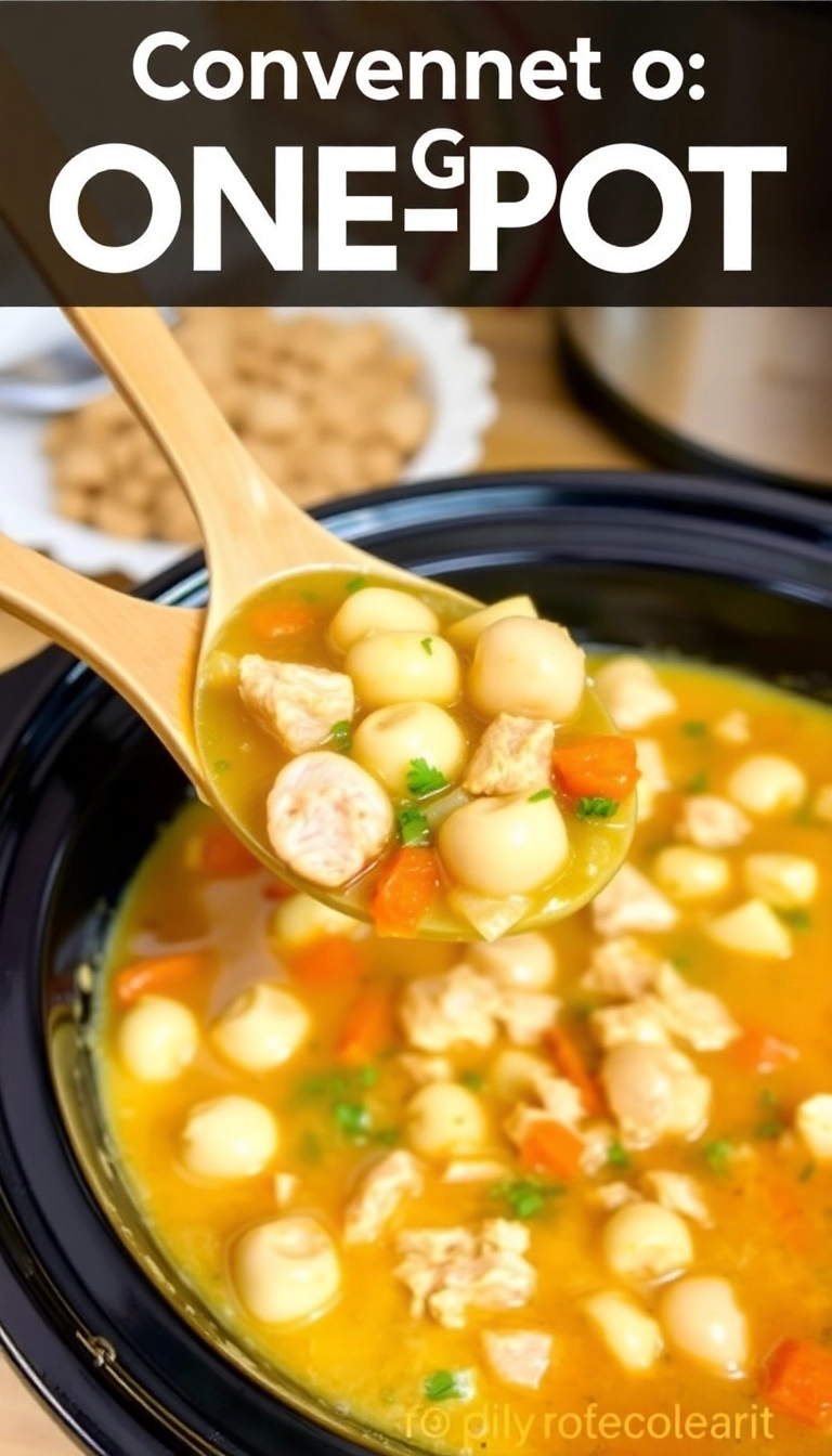 21 Chicken Gnocchi Soup Crockpot Ideas That Will Warm Your Soul! - 13. One-Pot Chicken Gnocchi Soup