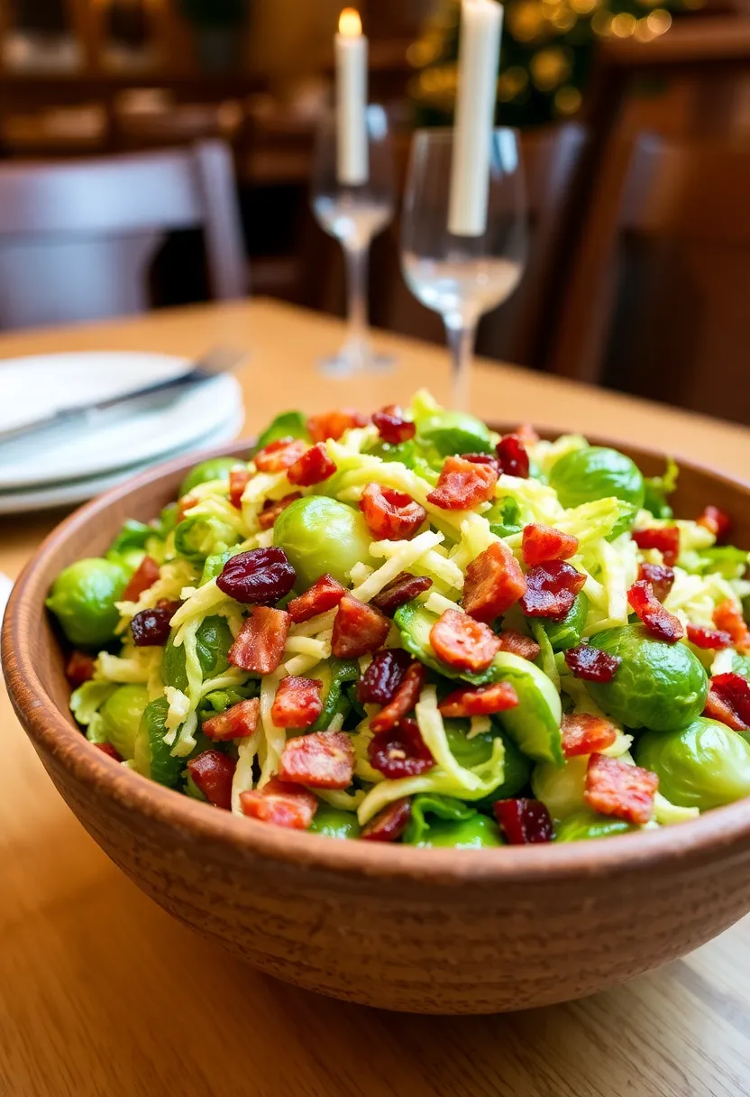 18 Fresh and Easy Healthy Salads That Will Keep You Fit (You’ll Want to Try #7!) - 12. Brussels Sprouts & Bacon Salad