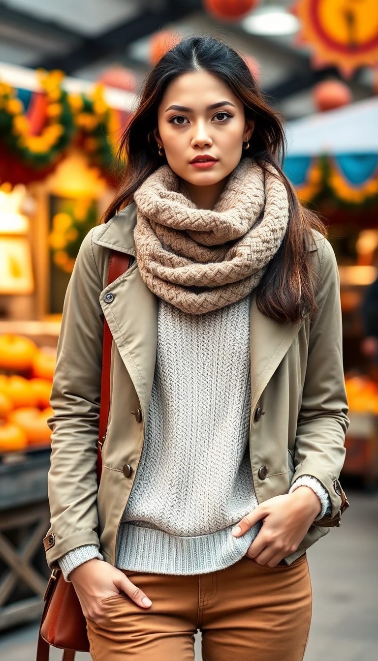 15 Stunning Thanksgiving Outfits to Elevate Your Holiday Style - 14. Warm Layering Pieces