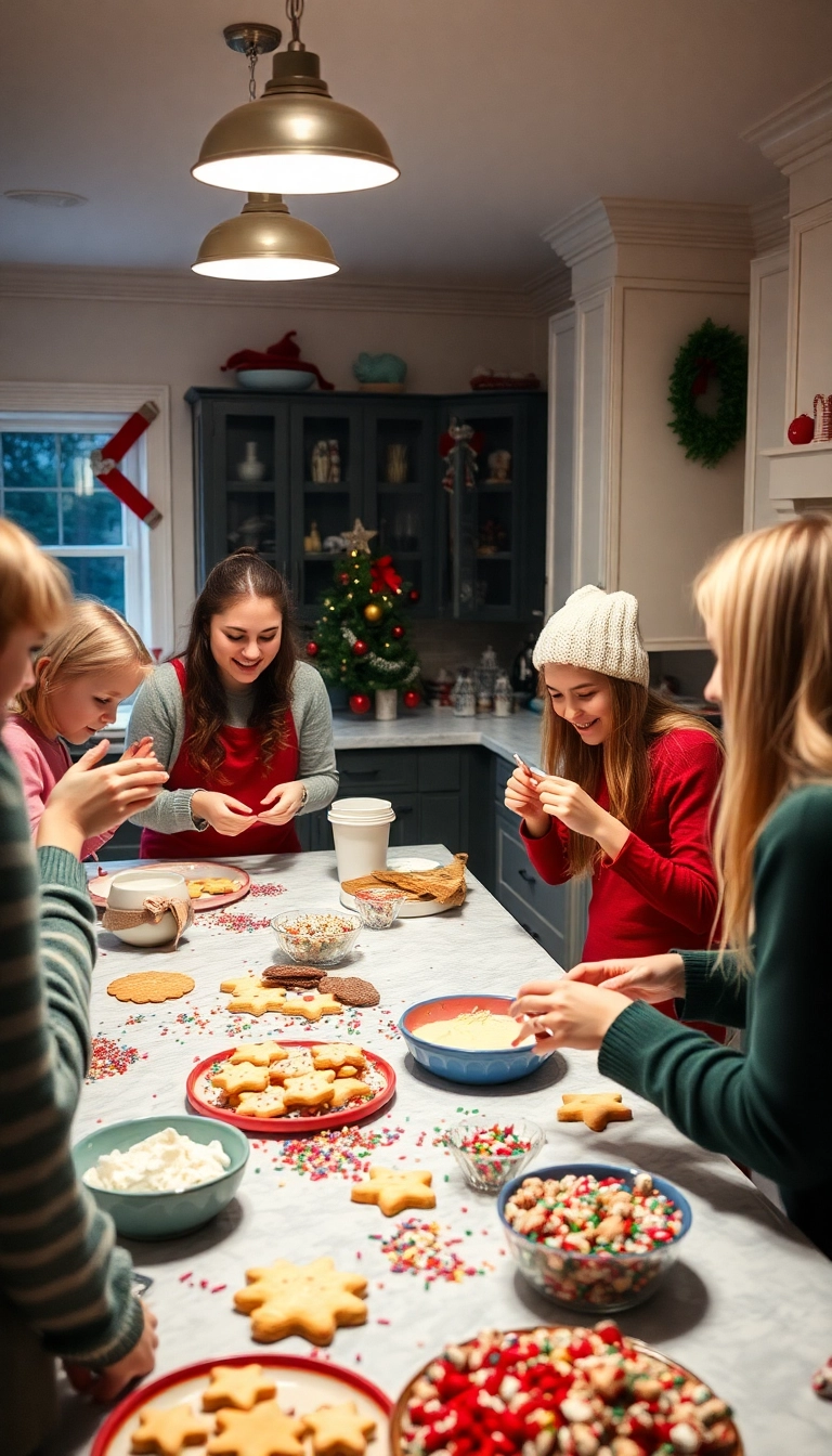 21 Friendsmas Party Ideas That Will Make You the Ultimate Holiday Host (You Won't Believe #14!) - 9. Cookie Decorating Contest