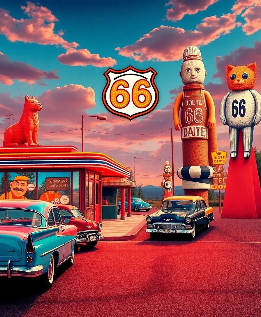 10 Budget Road Trips That Won't Break the Bank (You’ll Love #3!) - 4. Route 66, The Historic Highway