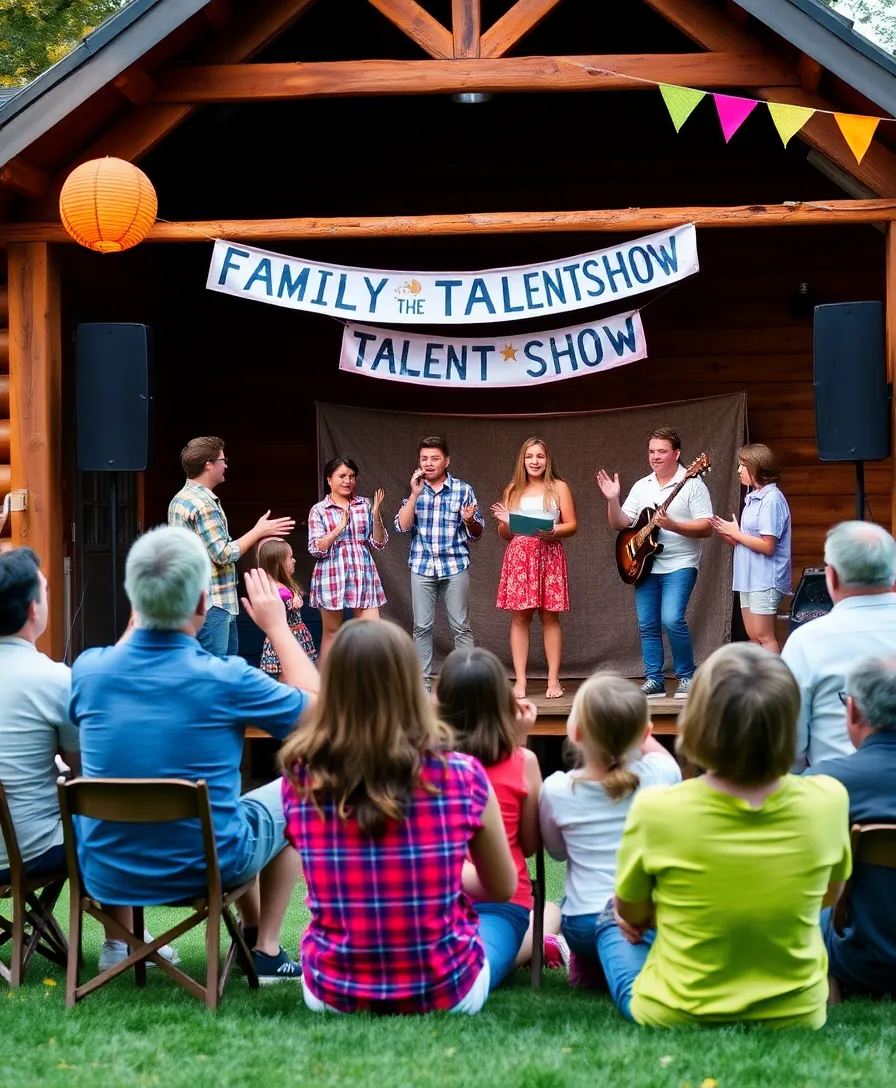 19 Fun Cabin Activities for Families That Will Bring You Closer Together (You’ll Love #13!) - 17. Family Talent Show