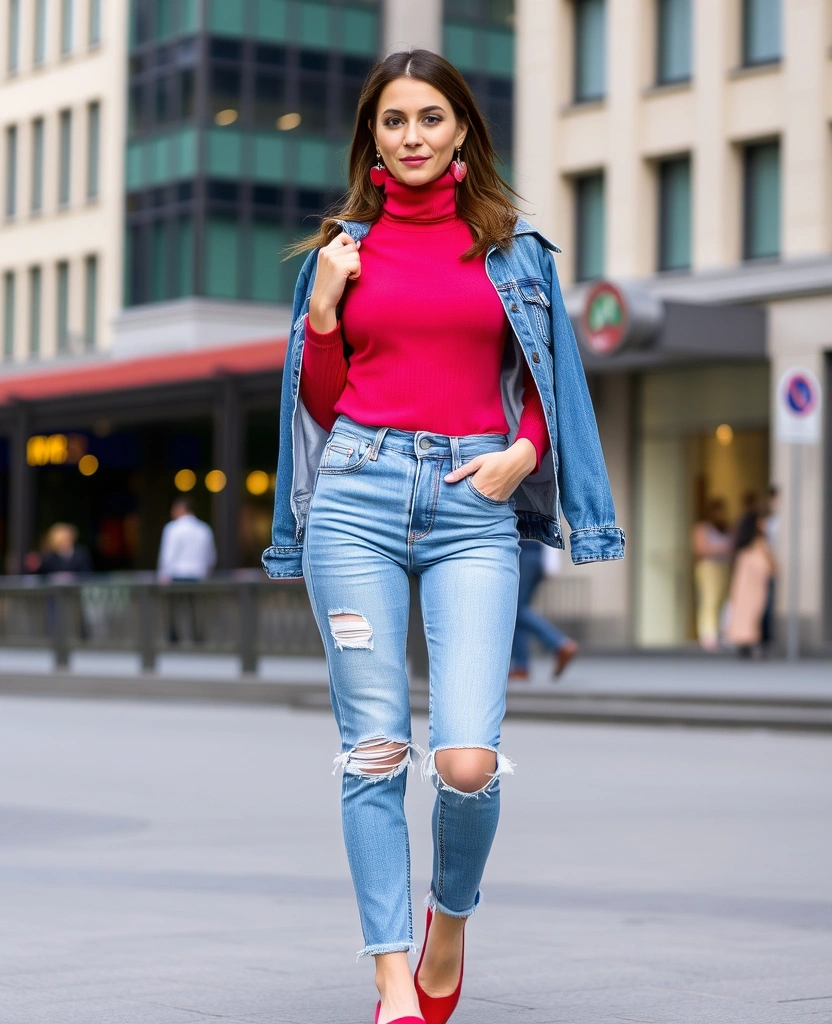 7 Cute Casual Valentine Outfit Ideas That'll Make Him Say 'Wow!' - 2. Denim Delight