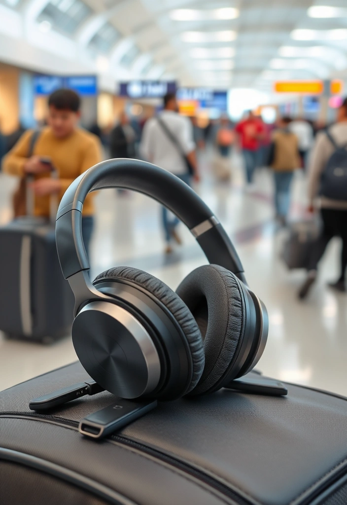 13 Must-Have Travel Gear Essentials for Your Spring Adventures (Guess What’s #6!) - 11. Noise-Canceling Headphones