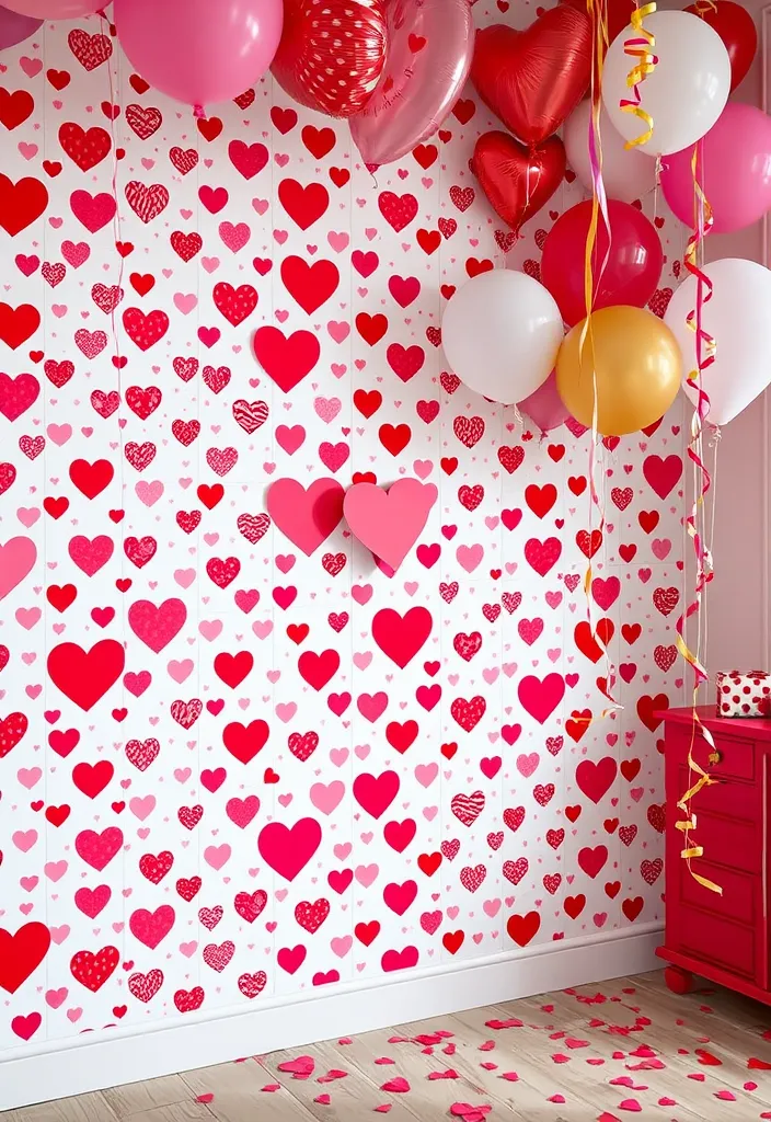 19 DIY Valentine's Day Wallpapers That Are So Easy to Create (You'll Want to Try #1!) - 4. DIY Gift Wrap Wallpaper