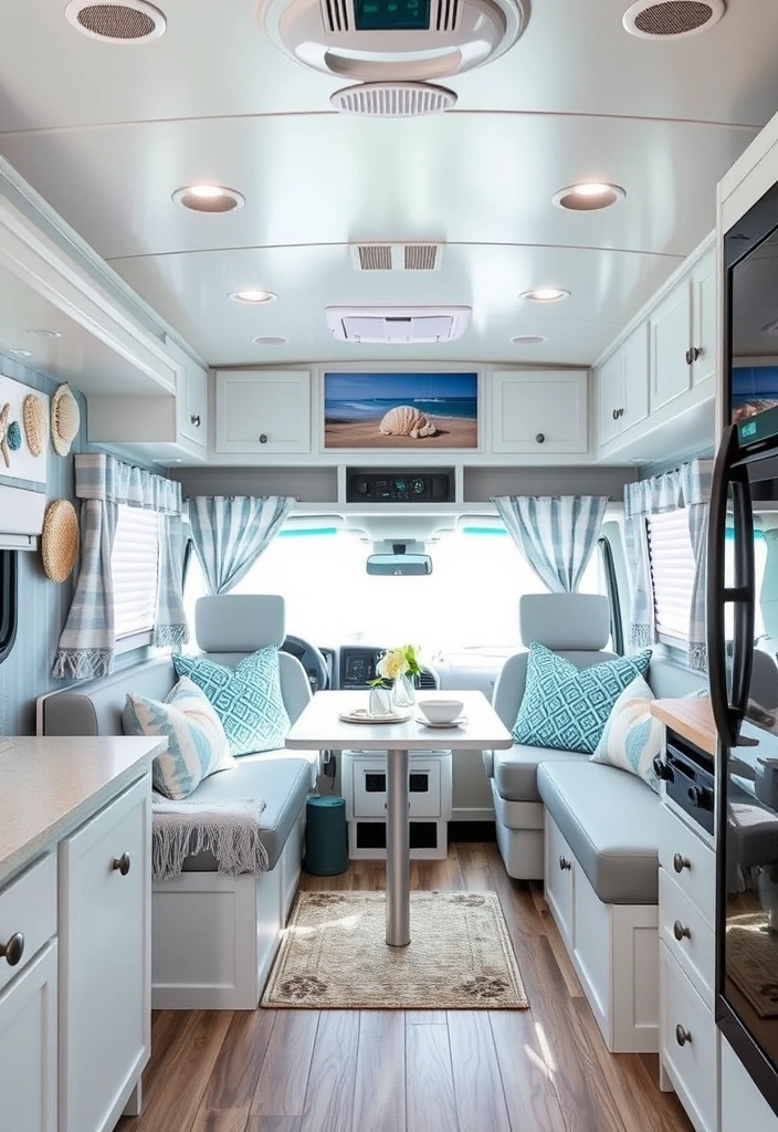 25 Cozy RV Decor Ideas That Will Make You Feel Right at Home on the Road! - 18. Themed Decor Spaces