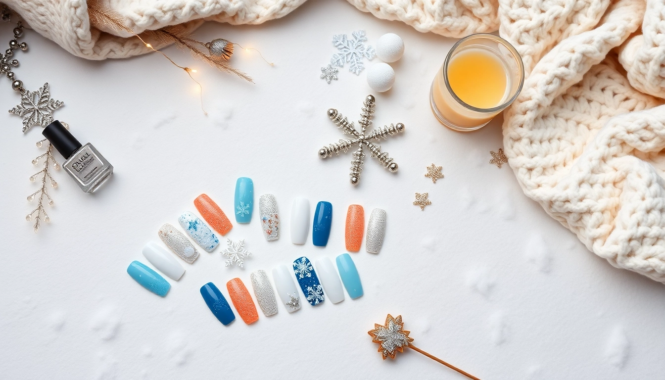 25 Stunning Acrylic Nails for Winter That Will Make You the Trendsetter!