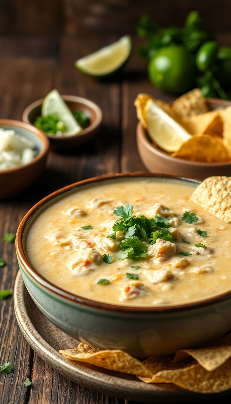 30 Mind-Blowing Crockpot White Chicken Chili Recipes You Need to Try Tonight! - 1. Classic Creamy White Chicken Chili