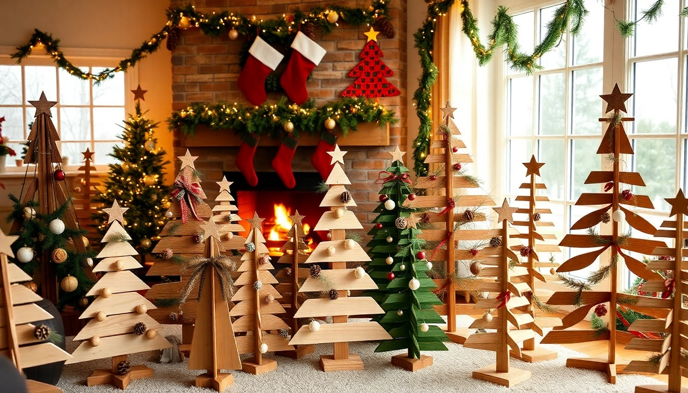 21 Wood Christmas Trees DIY That Will Light Up Your Holiday Spirit!