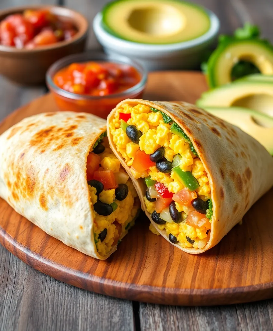 20 Breakfast Ideas That Will Change Your Morning Game (You Won’t Want to Skip #9!) - 11. Protein-Packed Breakfast Burrito