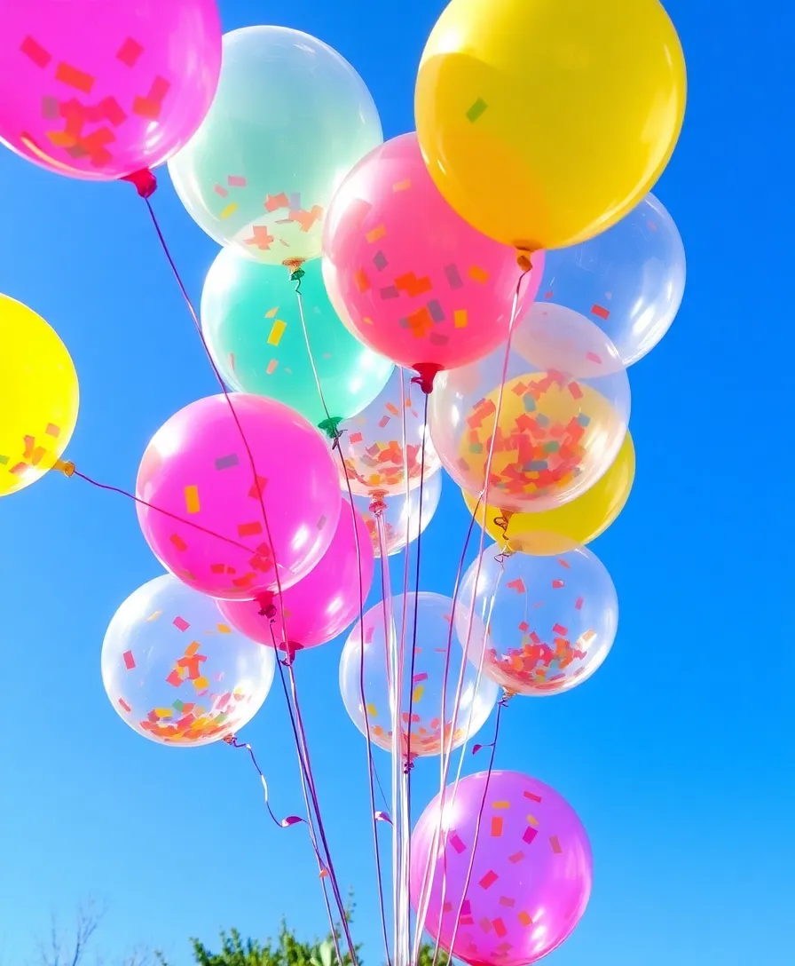 Shop Party Pieces: 10 Unique Finds That Will Make Your Celebration Unforgettable! - 1. Colorful Confetti Balloons