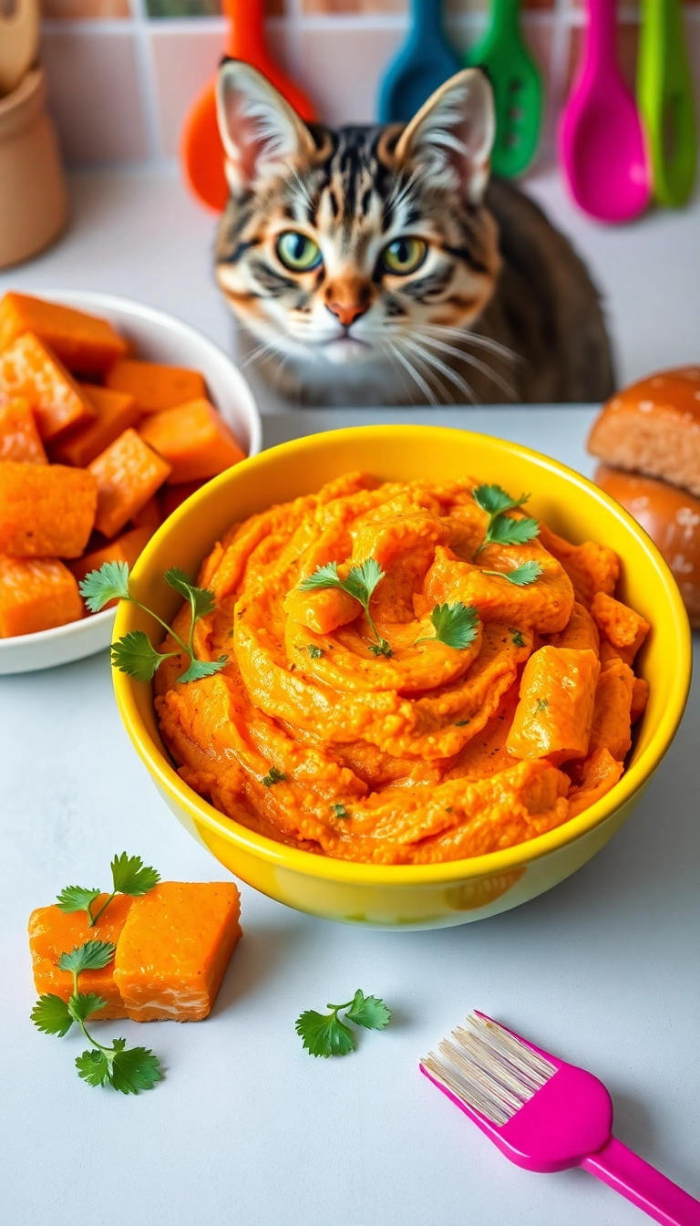 20 Homemade Pet Food Recipes That Will Make Your Furry Friend Jump for Joy (Wait Until You Try #11!) - 3. Salmon and Sweet Potato Mash