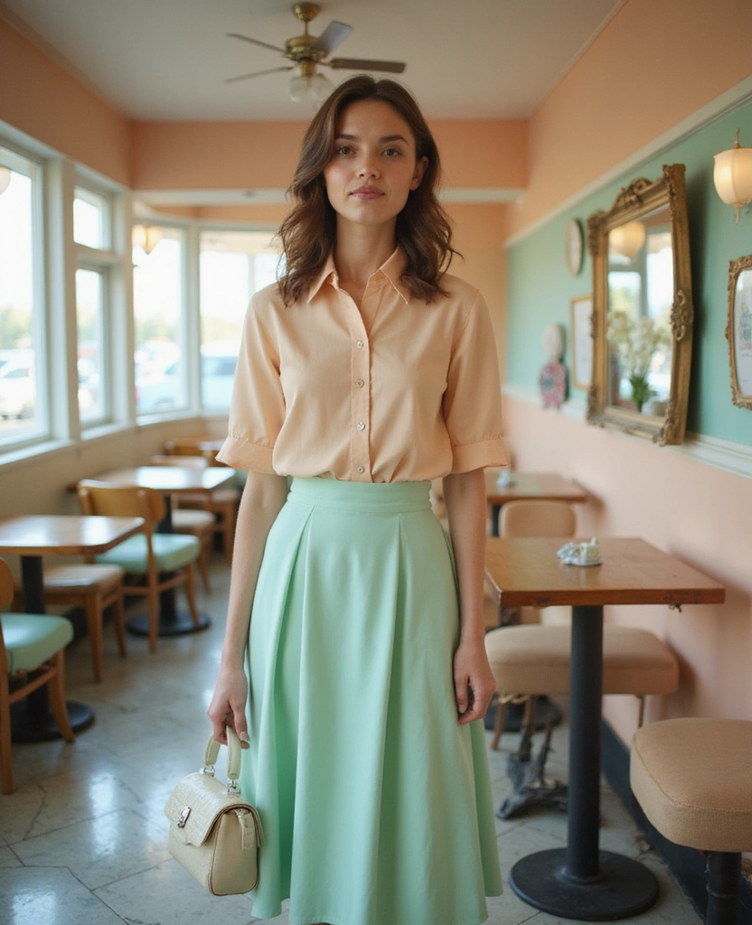 10 Seasonal Color Palettes for Outfits That Will Make You the Trendsetter of the Season! - 6. Vintage Charm: Retro Pastels