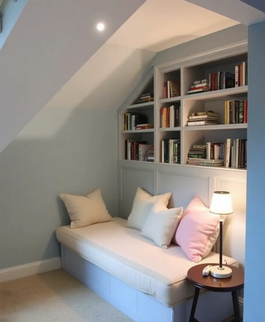 14 Cozy DIY Reading Nooks That Are Perfect for Book Lovers (You’ll Wish You Had #4!) - 2. The Under-Stairs Hideaway