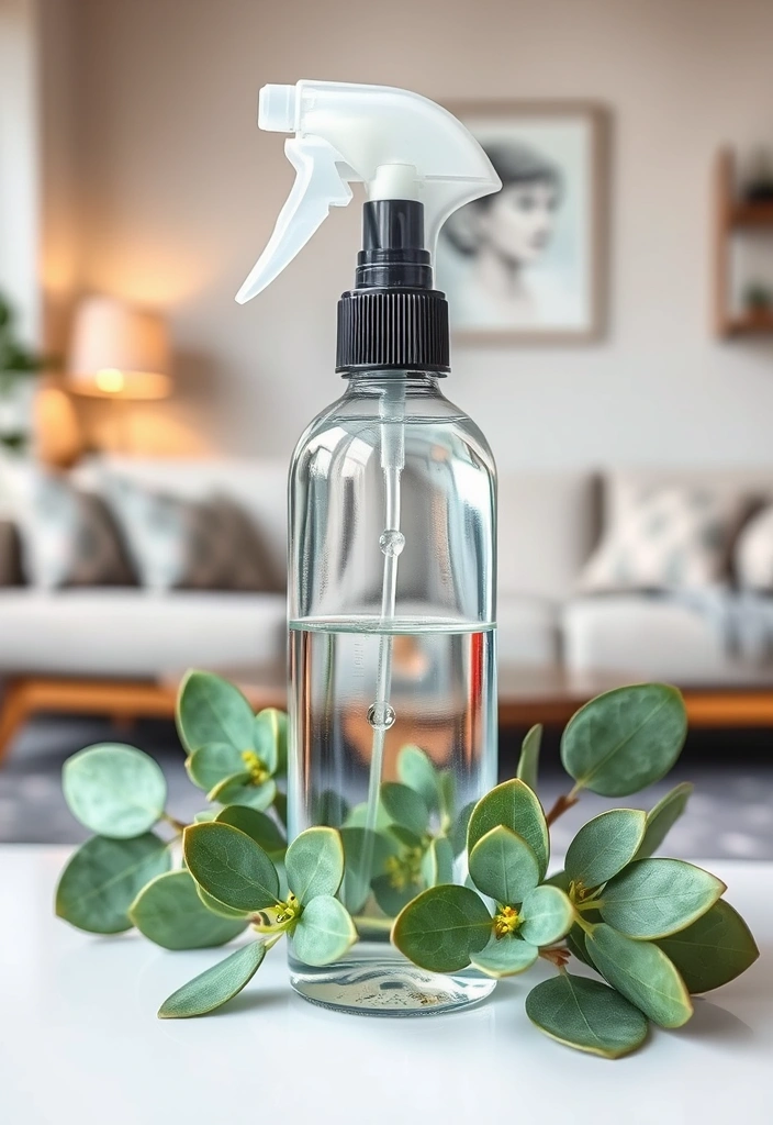 21 Non-Toxic Cleaning Hacks That'll Transform Your Home (Say Goodbye to Chemicals!) - 11. Eucalyptus Oil Air Freshener