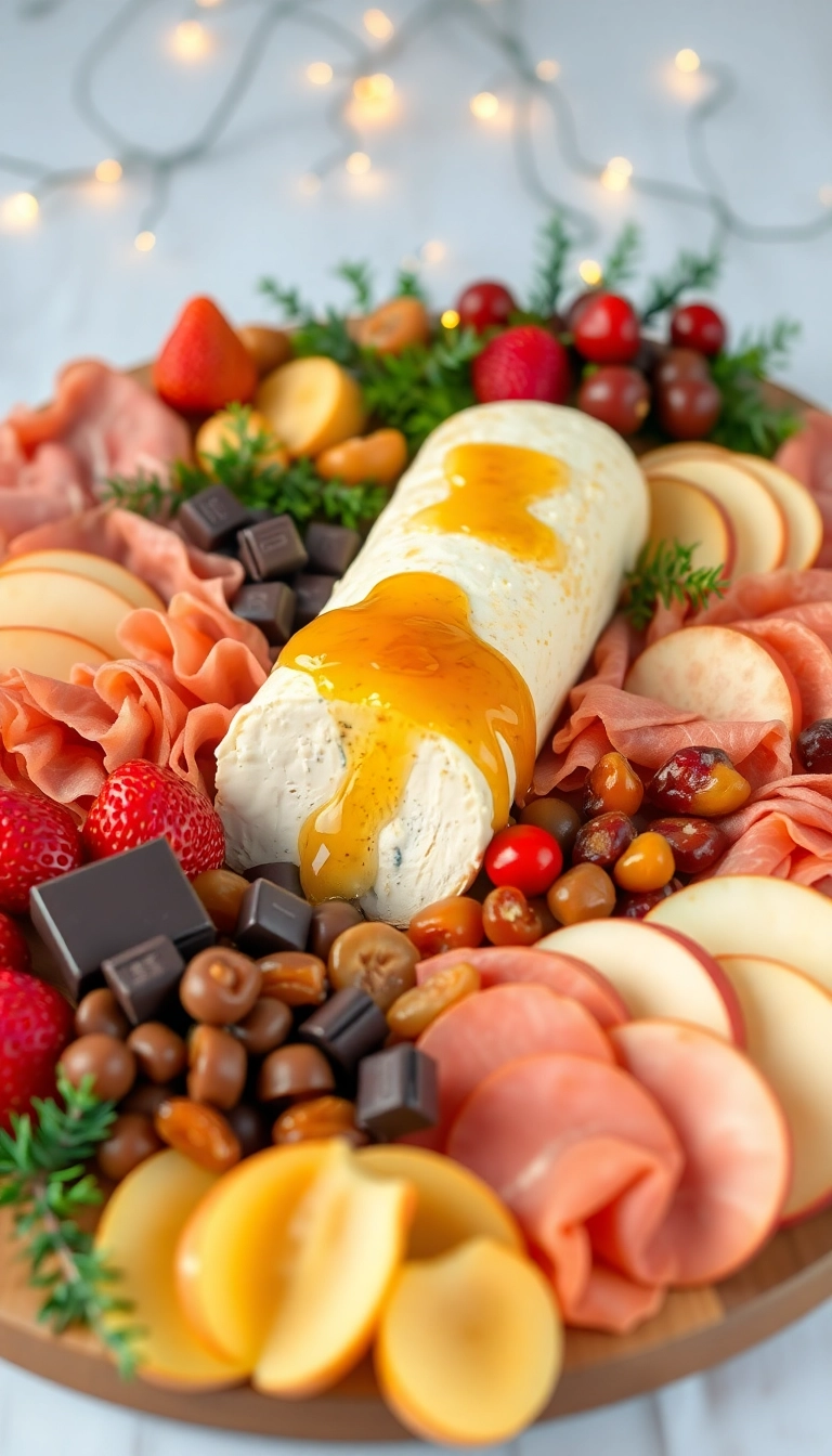 20 Christmas Charcuterie Board Ideas That Will WOW Your Guests! - 2. Sweet and Savory Delight