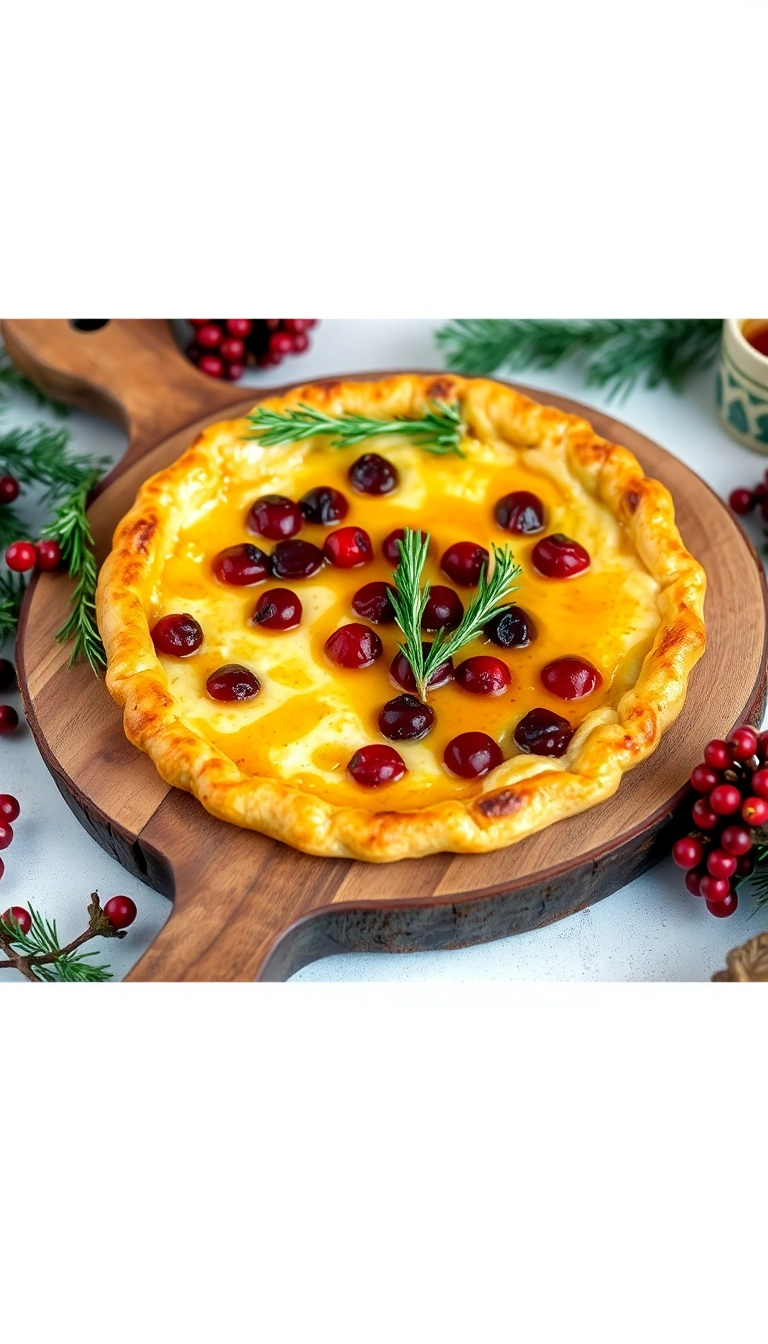 20 Delicious Christmas Eve Dinner Ideas to Impress Your Guests (You Won't Believe #12!) - 5. Cranberry and Brie Tart