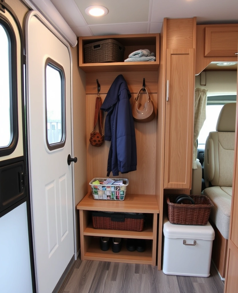 12 Travel Organization Tips That Make RV Living Feel Like a Breeze! - 11. Establish a ‘Drop Zone’