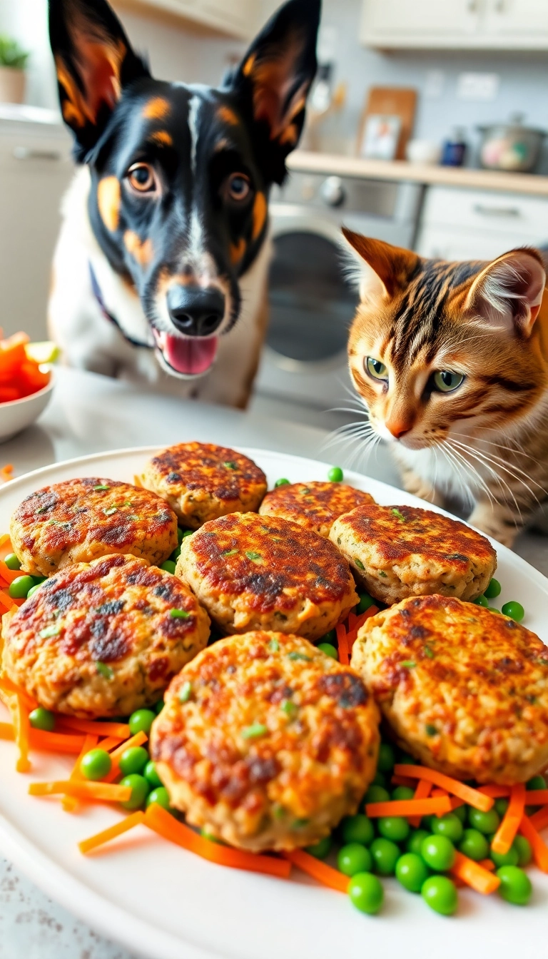 20 Homemade Pet Food Recipes That Will Make Your Furry Friend Jump for Joy (Wait Until You Try #11!) - 10. Turkey and Veggie Patties