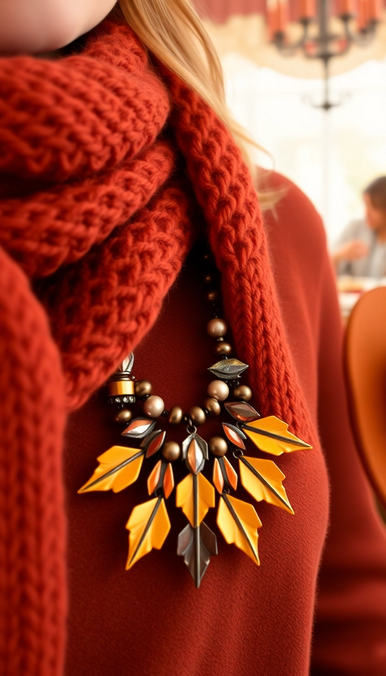 15 Stunning Thanksgiving Outfits to Elevate Your Holiday Style - 12. Festive Accessories