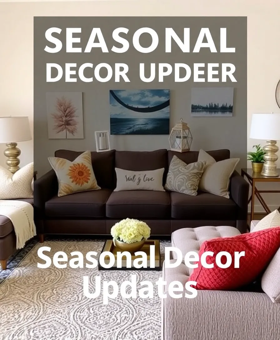 17 Stunning Living Room Makeovers Under $500 (You Won't Believe #8!) - 17. Seasonal Decor Updates