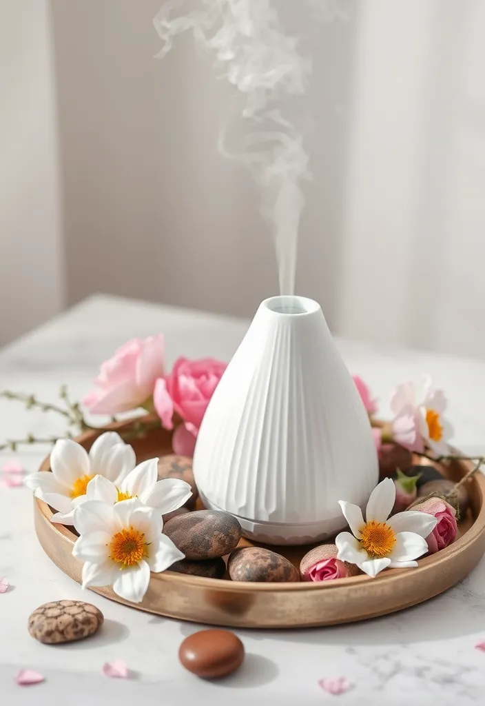 18 Romantic Valentine's Decor Ideas That'll Transform Your Home (Wait Until You See #14!) - 8. Romantic Scent Diffuser