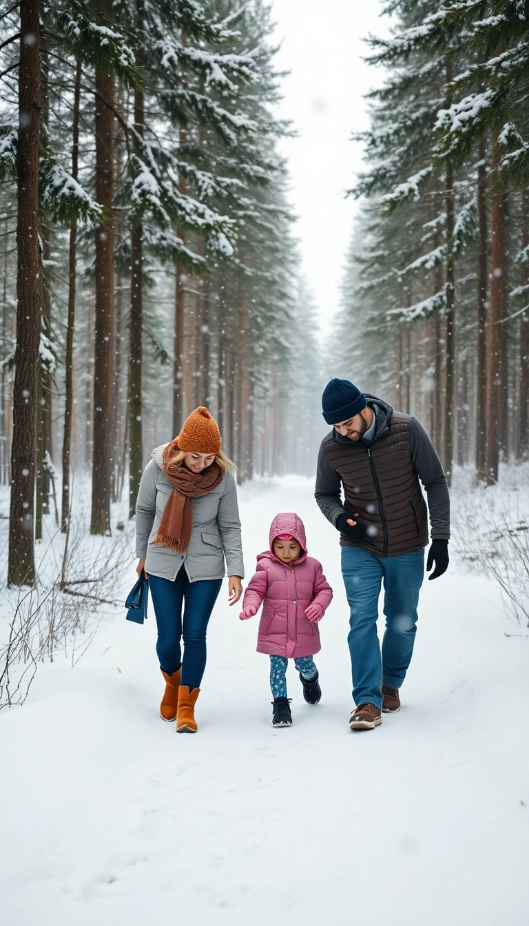 10 Unforgettable Christmas Experiences in Cozy Cabins in the Woods (Perfect for Family Trips!) - 5. Nature Walks and Wildlife Spotting