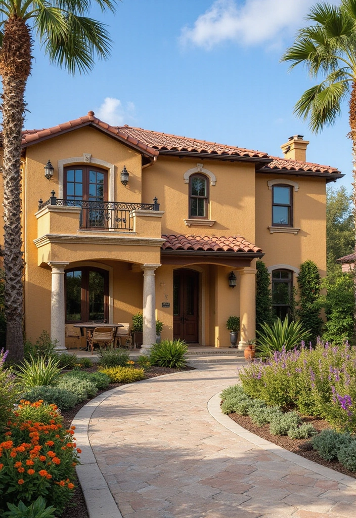 16 Energy-Efficient Traditional House Plans That Save You Money (You’ll Be Surprised by #3!) - 4. Mediterranean Revival