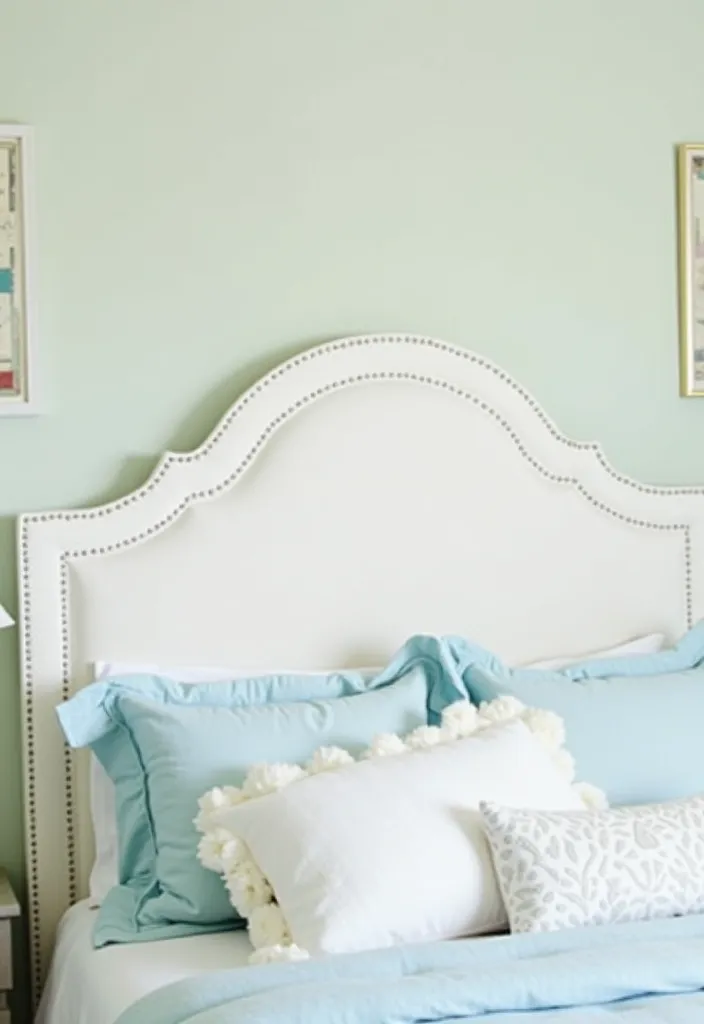 19 Bead Board Headboard Ideas That’ll Elevate Your Bedroom (You Won't Believe #8!) - 1. Classic White Bead Board Headboard