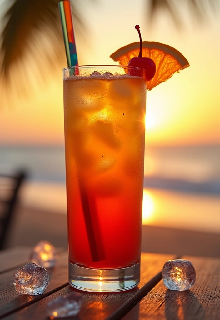 4. Tequila Sunrise