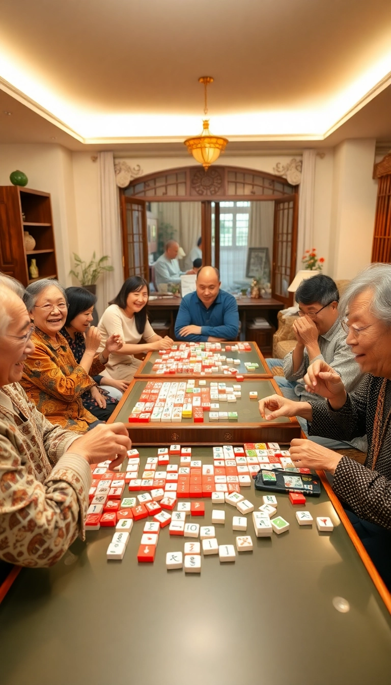 25 Fun Chinese New Year Activities for Families to Enjoy Together (Make Memories!) - 14. Hosting a Mahjong Game Night