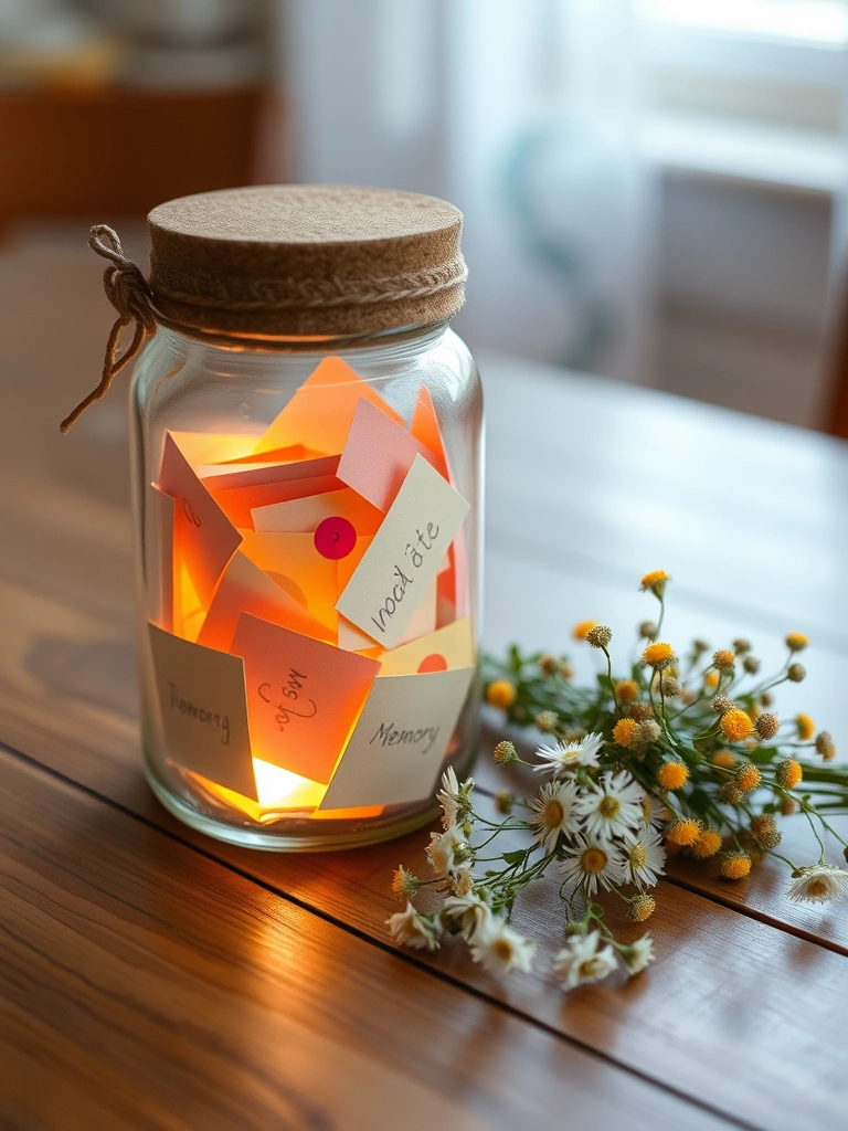 10 Thoughtful Valentine’s Day Gift Ideas for Every Relationship! - 9. Memory Jar