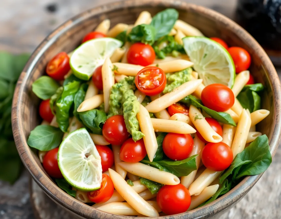 13 Seasonal Pasta Salad Recipes That Celebrate Fresh Ingredients All Year Long! - 11. Creamy Avocado Pasta Salad