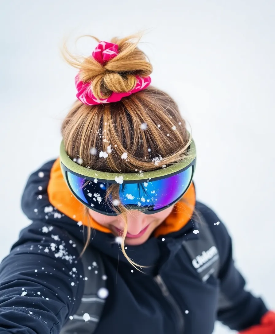 12 Trendy Snowboarding Hairstyles That Will Make You the Star on the Slopes! - 2. The Messy Bun