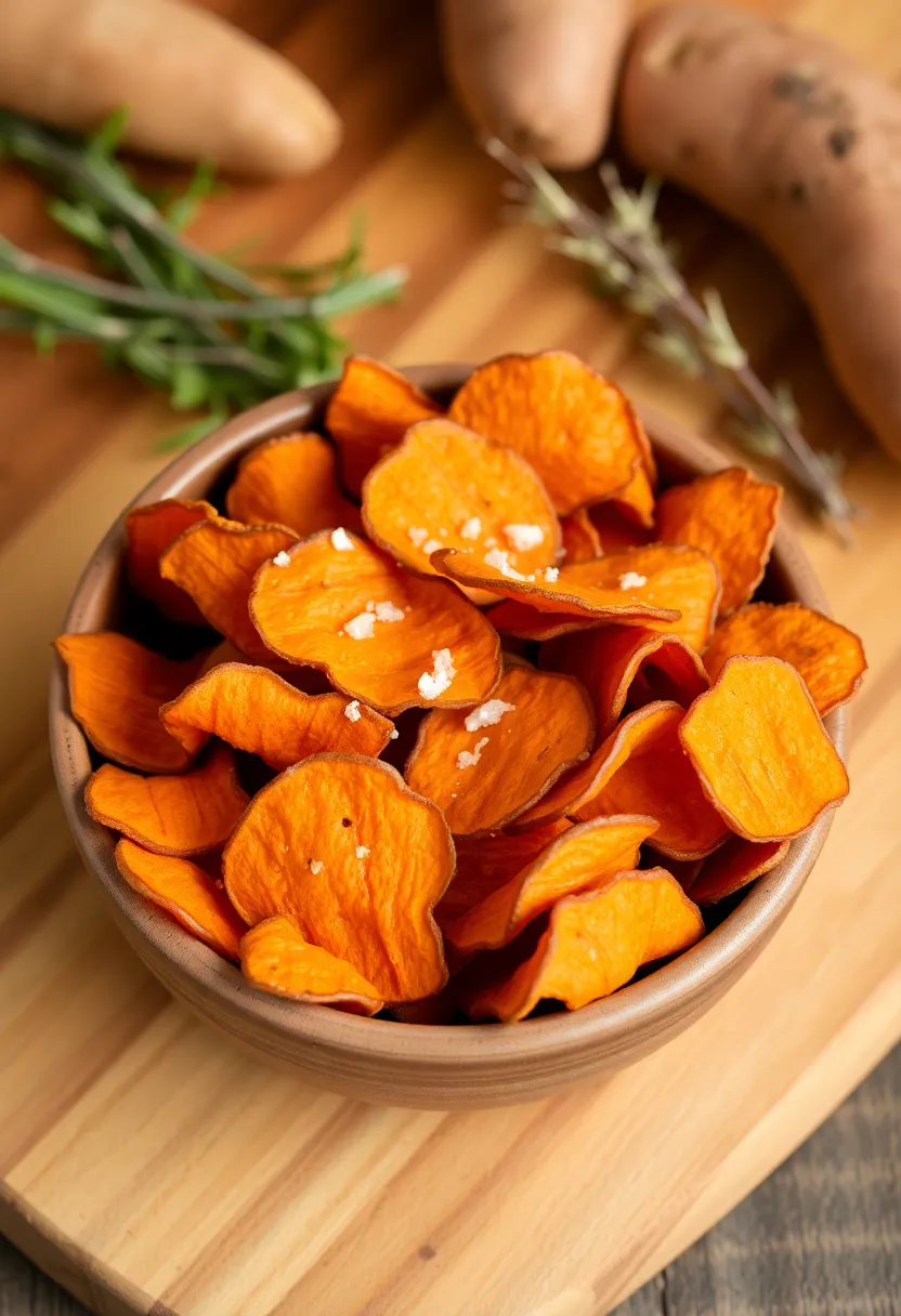 20 Self-Care Snack Recipe Ideas That Are So Delicious You Won't Want to Share! - 8. Sweet Potato Chips