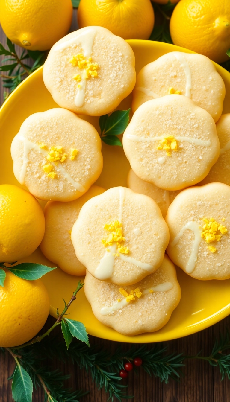 22 Christmas Cookies Ideas That'll Make Your Holidays Sweeter Than Ever! - 13. Lemon Sugar Cookies