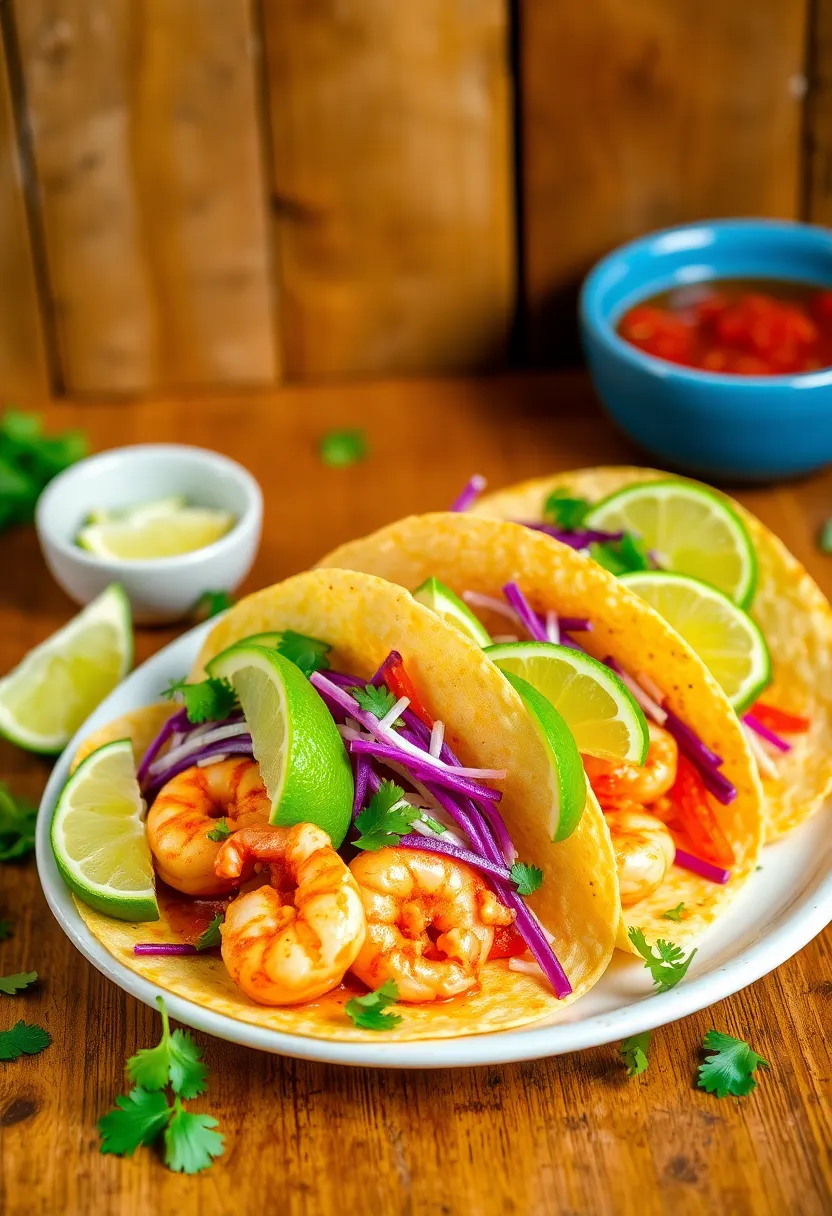 13 Homemade Delicacy Foods That Will Make You Feel Like a Master Chef! (Try #5 Tonight!) - 5. Spicy Shrimp Tacos