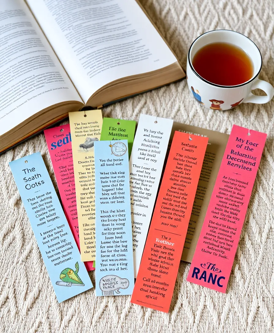 15 Amazing DIY Projects You Can Create with Old Books (You Won't Believe #8!) - 4. Bookmarks with a Twist