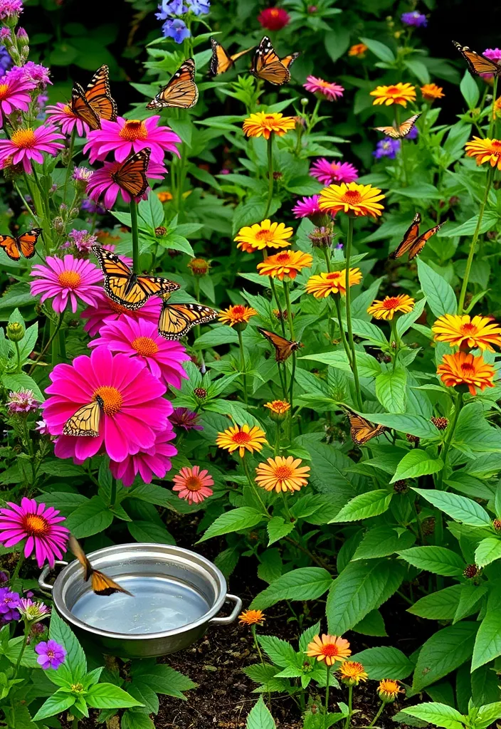 18 Colorful Flower Garden Ideas That Will Attract Pollinators (Wait Until You See #6!) - 6. Butterfly Bounty: Host and Nectar Plants