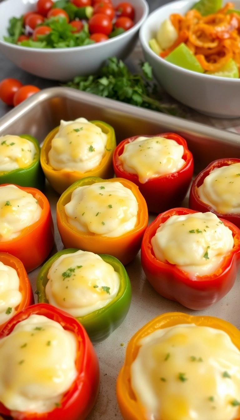 24 Mashed Potatoes Dinner Meals Ideas That Will Make You Drool! - 7. Mashed Potato Stuffed Peppers