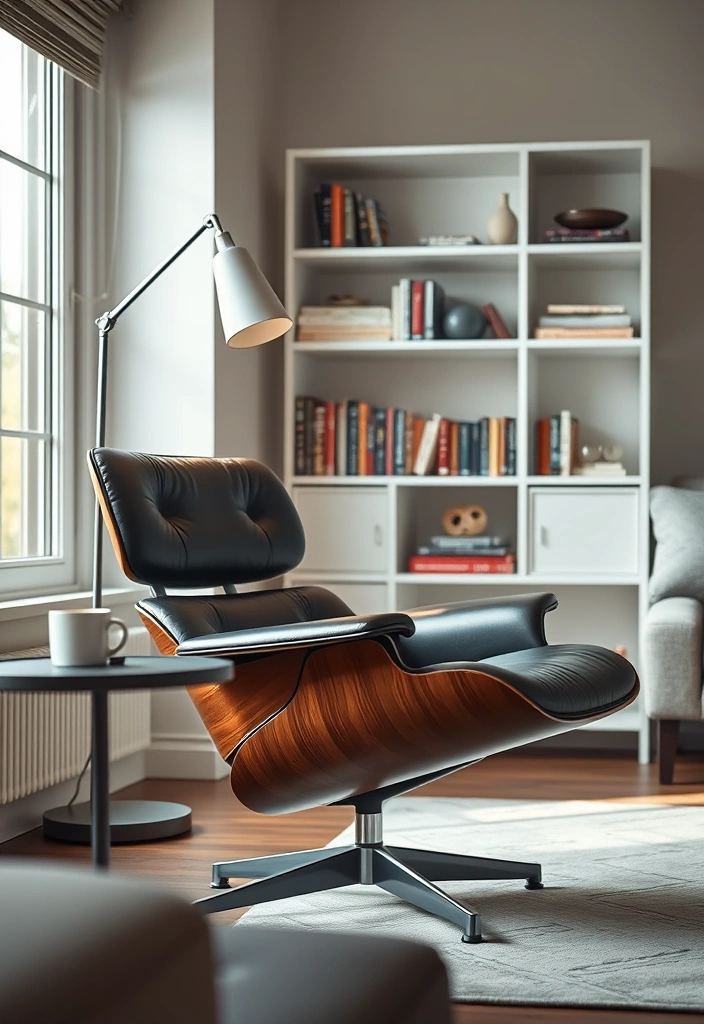 12 Stunning Mid-Century Modern Furniture Pieces That Will Transform Your Living Room! - 1. Iconic Eames Lounge Chair