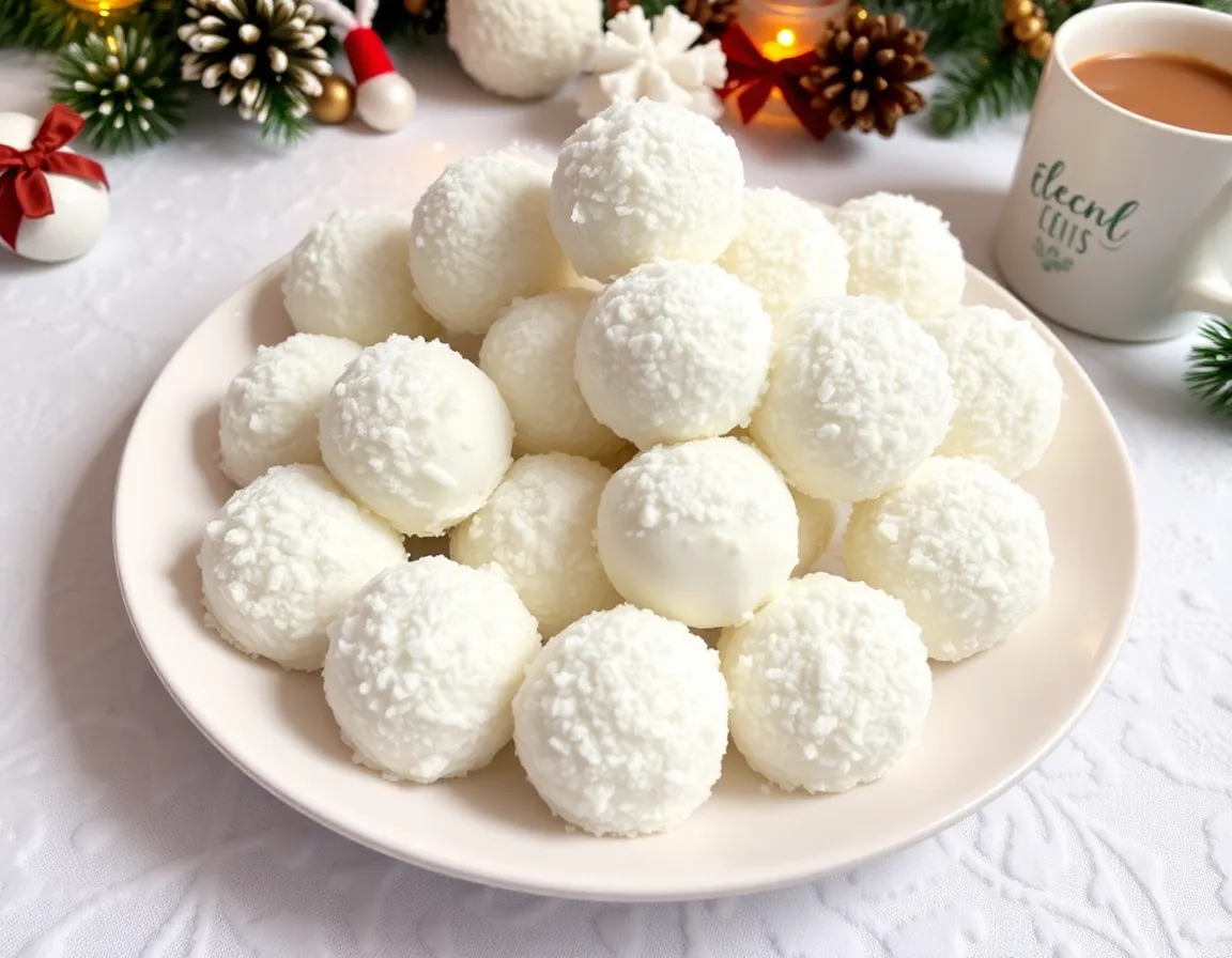 Winter Desserts Recipes: Your Ultimate Guide to Cozy Treats! - 11. Coconut Snowballs