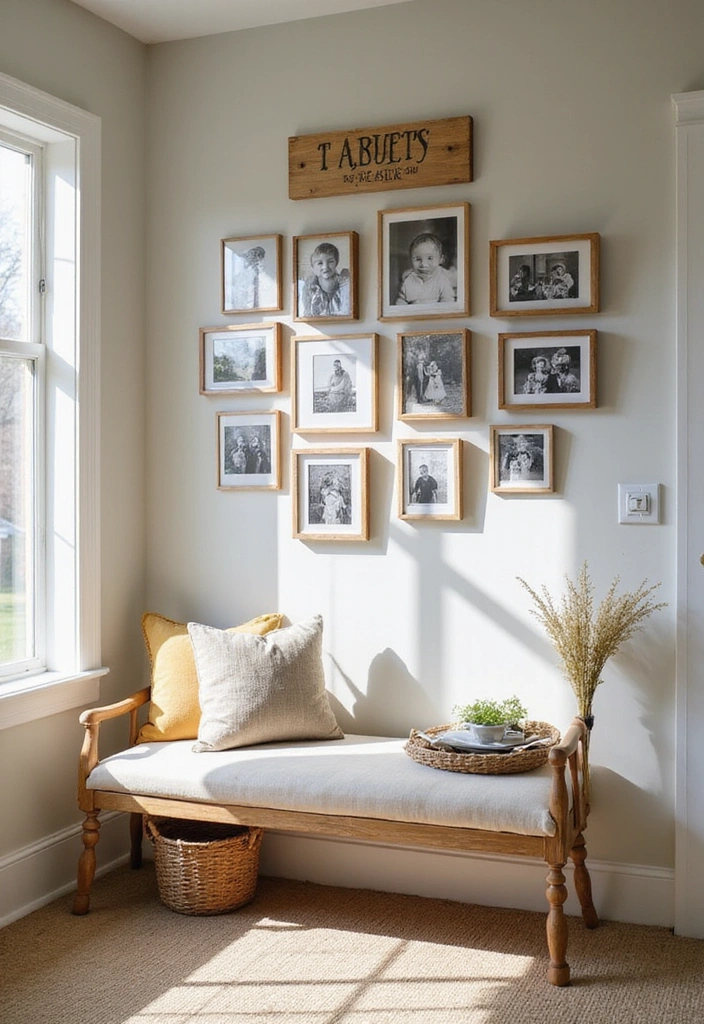 16 Spring Entryway Decor Ideas to Create a Welcoming First Impression! - 14. Personalized Touches