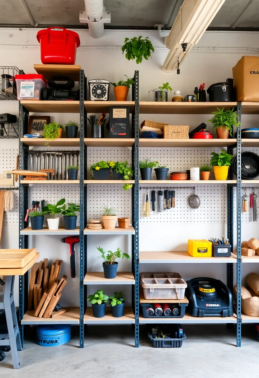 18 Fabulous Workshop Decor Ideas for a Stylish and Functional Space This Year! - 13. Modular Shelving