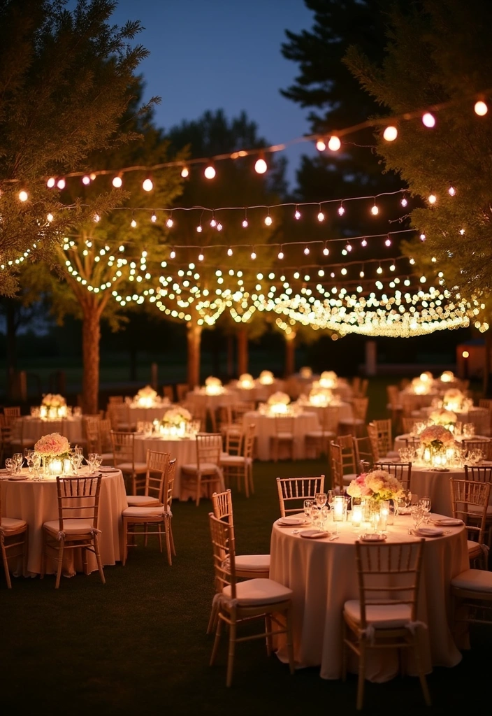 15 Stunning Wedding Decor Ideas That Look Expensive But Aren't! - 10. Dreamy Fairy Lights