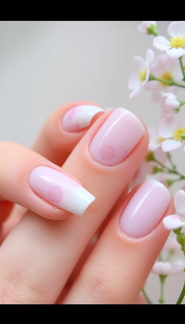 25 Best Ever Spring Nail Ideas That Will Make Your Friends Jealous! - 10. Elegant French Tips with a Twist